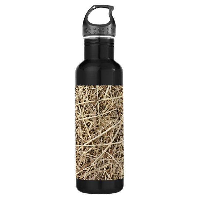 LIGHT COLORED STRAW 710 ML WATER BOTTLE (Front)