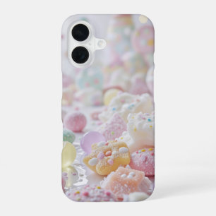 Light colourful shapes iPhone 16 case