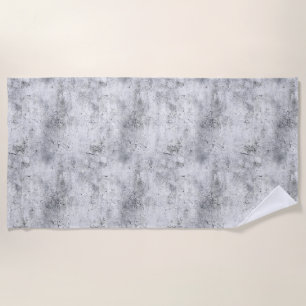 Light Concrete Plaster Texture with Distress Beach Towel