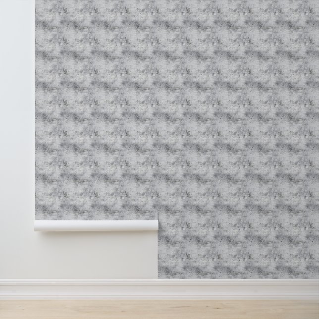 Light Concrete Plaster Texture with Distress Wallpaper (Application)