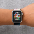 Light Coral and Grey Blue Stripes