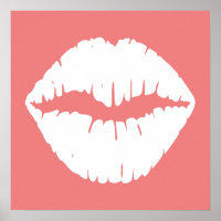 Light Coral and White Lips