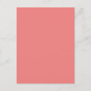 Light Coral  hex code F08080 Postcard