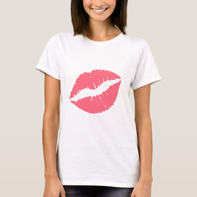 Light Coral Pink T-Shirt (Front)