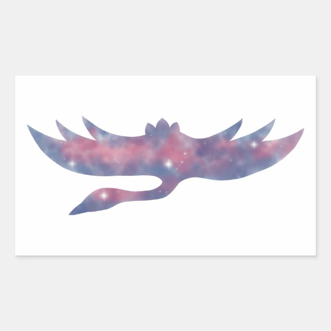 Light Crane Starscape Sticker (Front)