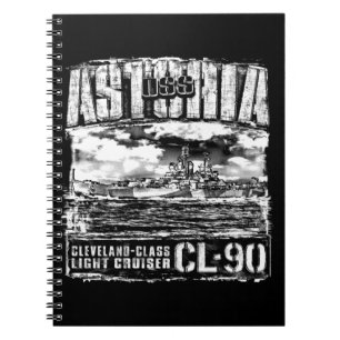 Light cruiser Astoria Notebook