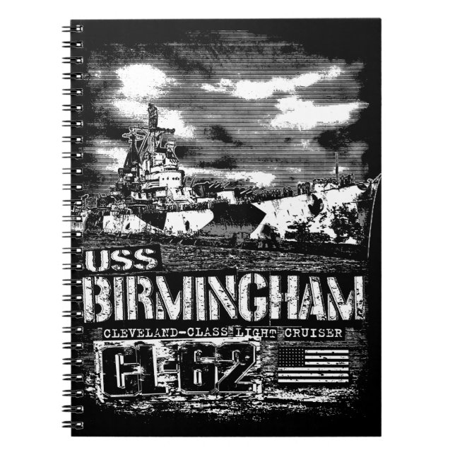 Light cruiser Birmingham Notebook (Front)