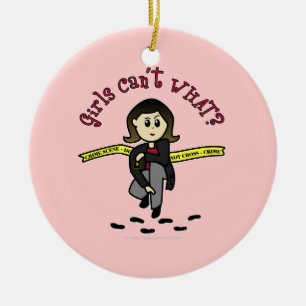 Light CSI Detective Ceramic Tree Decoration