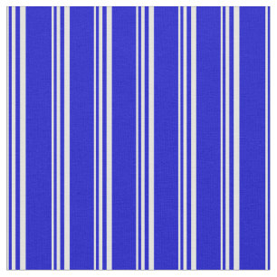 Light Cyan and Blue Coloured Lines Pattern Fabric