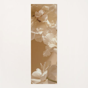 Light & dark floral aesthetic (reversible) yoga mat