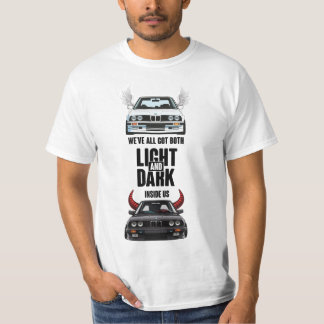 Light & Dark Side BMW E30 T-Shirt