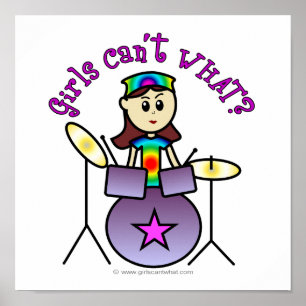 Light Drummer Poster