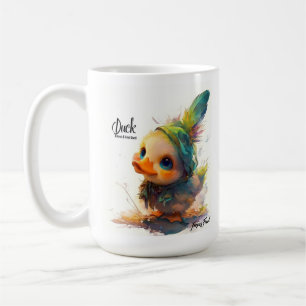 Light Duck About & Find Out Coffee Mug