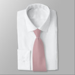 Light Dusty Rose Pink Hidden Initials Solid Color Tie<br><div class="desc">Light Dusty Rose Pink Hidden Initials Solid Color. For wedding use or everyday, with initials hIdden on the back which you can easily personalise or delete if not required. Can be changed to any color of your choice via the Customize Further option, or please message me if you need help...</div>