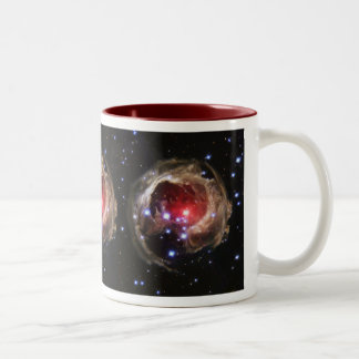 "Light Echo" Illuminates Dust Near Supergiant Star Two-Tone Coffee Mug