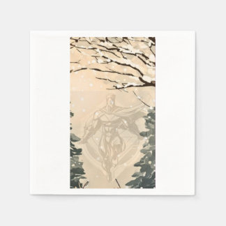 Light ecru colours napkin 
