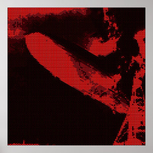 Light Emitting Diode Zeppelin Poster