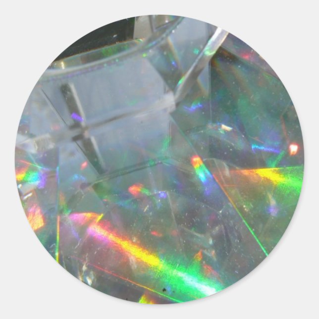 Light Fantastic! Classic Round Sticker (Front)