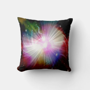 Light fantasy abstract art cushion