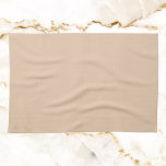 Light Fawn Solid Colour Tea Towel<br><div class="desc">Light Fawn Solid Colour</div>