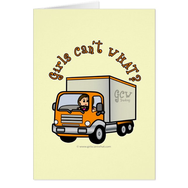 Light Female Truck Driver (Front)