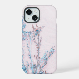 Light Floral Background iPhone 15 Case