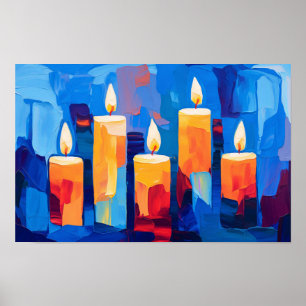 Light for Peace and Justice Poster