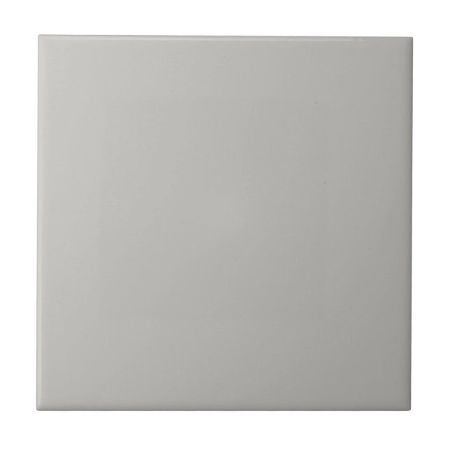Light French Grey Solid Colour Tile (Front)