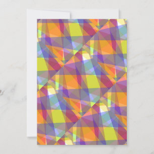 Light Geometric - Greeting Card