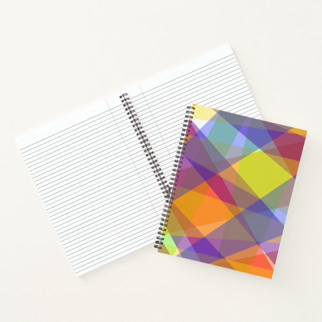 Light Geometric - Notebook (Inside)