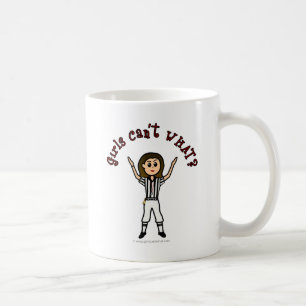Light Girls Football Referee Coffee Mug
