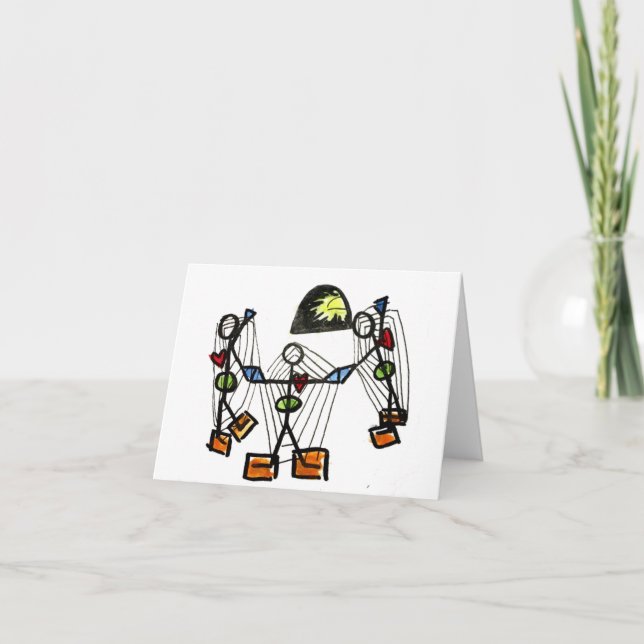 Light Glue Web | Story Metaphor Card (Front)