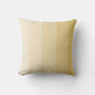 Light Gold Ombre Stripe Cushion