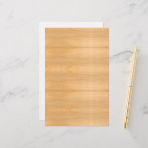 Light Gold Wood Grain Look Warm Colours Art  Stationery