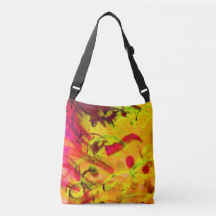 Light Graffiti Urban Graphic Art modern abstract   Crossbody Bag