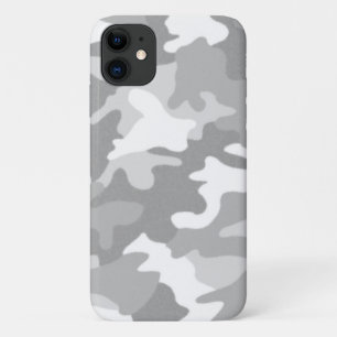 Light Gray Camouflage iPhone 11 Case