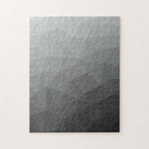Light gray gradient geometric mesh pattern jigsaw puzzle