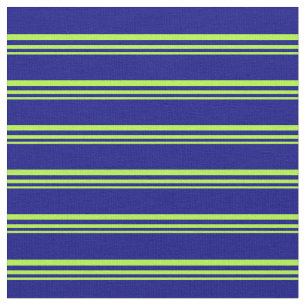 Light Green and Blue Lined/Striped Pattern Fabric