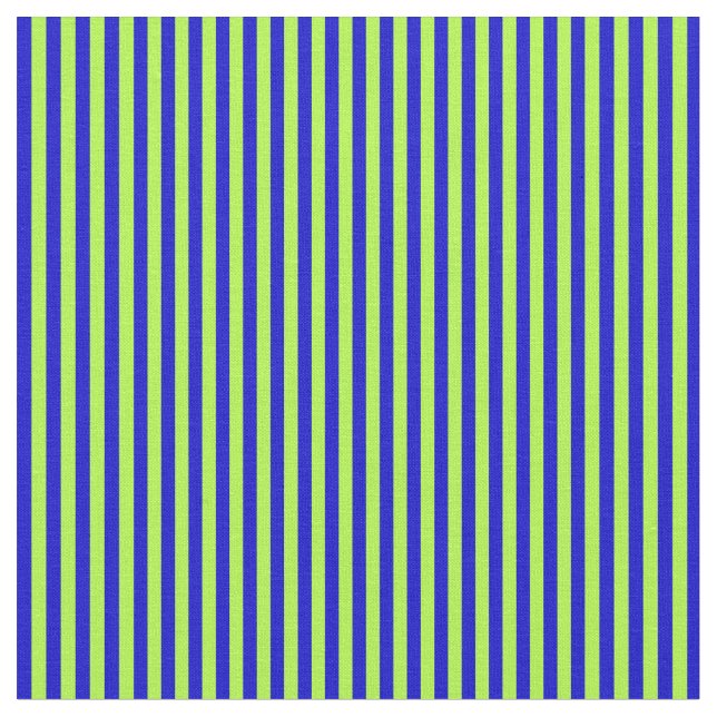 Light Green and Blue Striped/Lined Pattern Fabric (Close Up)