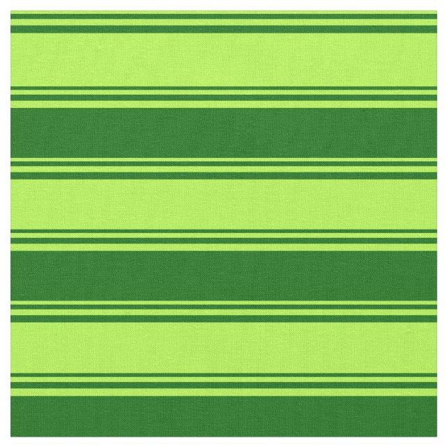 Light Green and Dark Green Coloured Pattern Fabric (Close Up)
