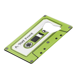 Light Green Audio Cassette Tape