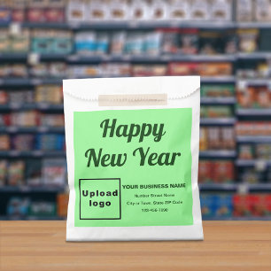 Light Green Business Brand, New Year Paper Bag