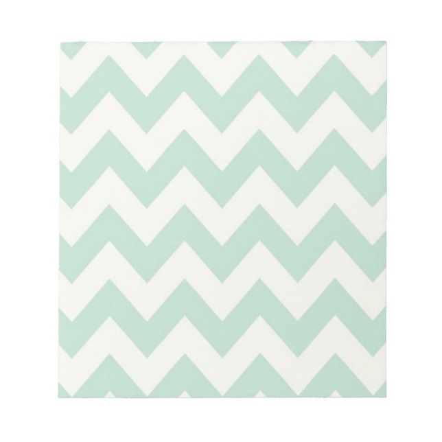 Light Green Chevron Notepads (Front)