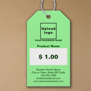 Light Green Colour Business Product Price Tag