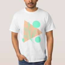 Light green, dark beige male shirt