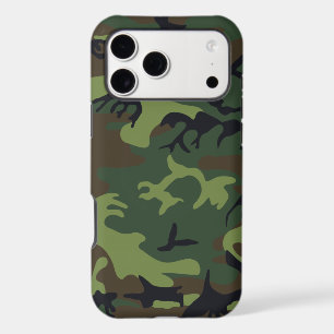 Light Green, Dark Green, Brown, Black Camouflage