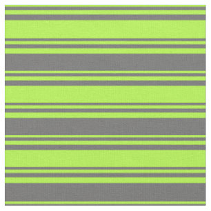 Light Green & Dim Grey Coloured Pattern Fabric