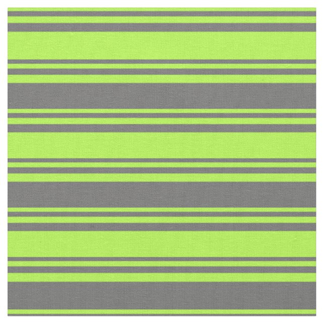 Light Green & Dim Grey Coloured Pattern Fabric (Close Up)