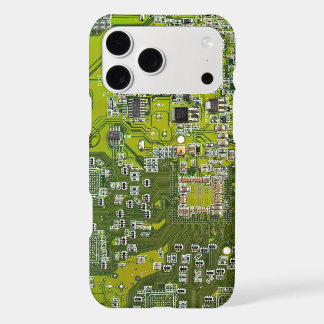 Light Green PCB Circuit Board Design for IT Pros