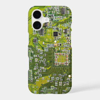 Light Green PCB Circuit Board Design for IT Pros